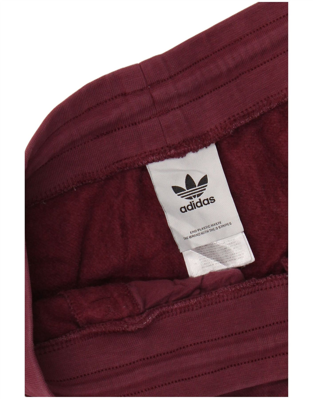 ADIDAS Mens Calças de treino Joggers Médio Algodão Borgonha