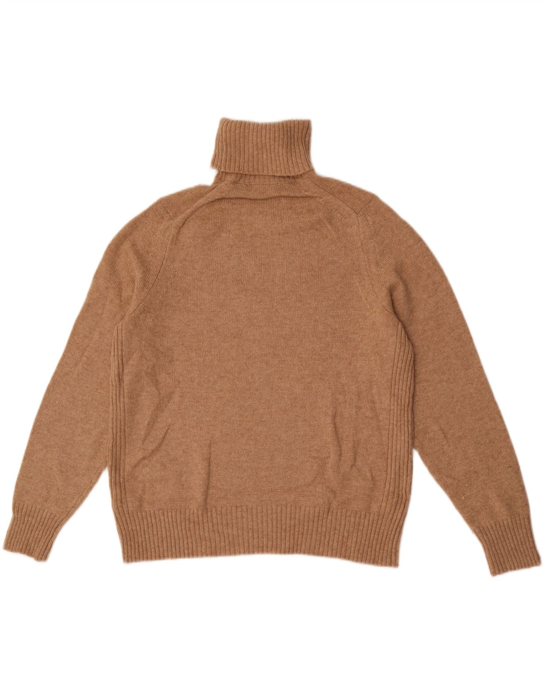 Suéter feminino Marks & Spencer com gola redonda Reino Unido 18 XL lã bege