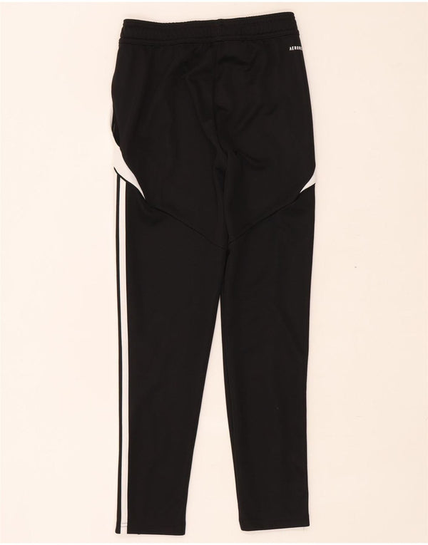 Calças de treino Adidas Boys Aeroready 11-12 anos preto colorblock