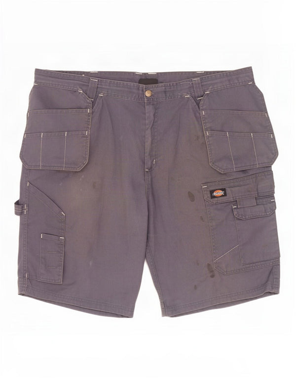 Shorts cargo masculino Dickies W42 2XL poliéster cinza