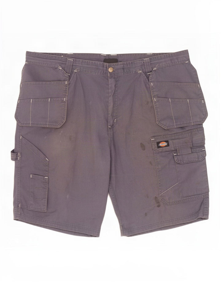 Shorts cargo masculino Dickies W42 2XL poliéster cinza