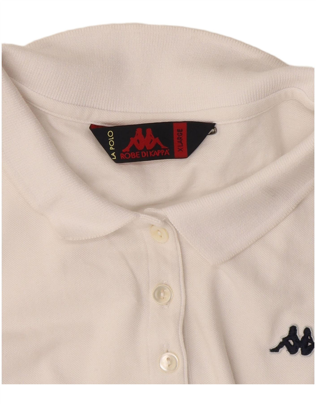 Camisa polo feminina Kappa UK 18 XL branca
