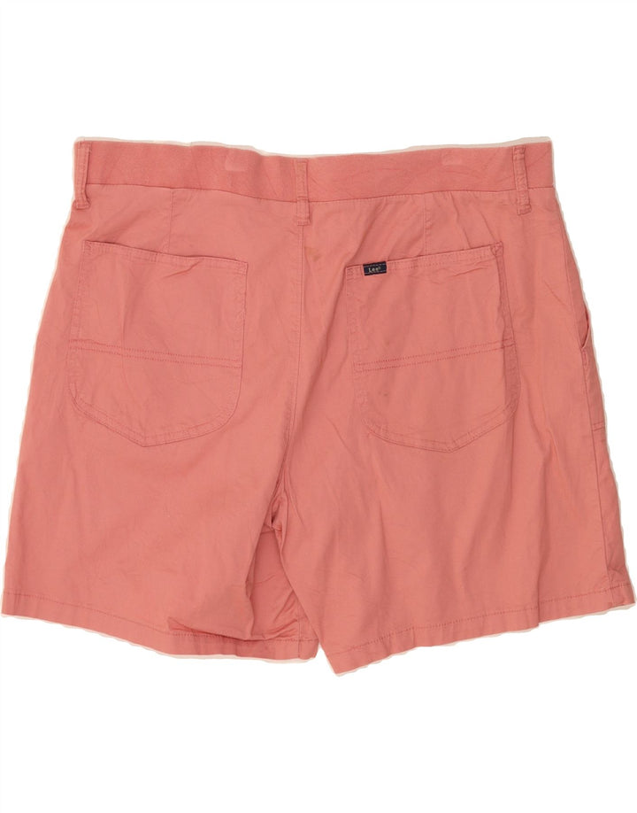 LEE Womens Chino Shorts US 20 3XL W40  Pink Cotton Vintage Lee and Second-Hand Lee from Messina Hembry 