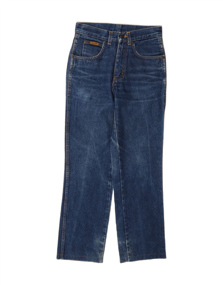 WRANGLER Womens Texas Straight Jeans W28 L28 Blue Cotton Vintage Wrangler and Second-Hand Wrangler from Messina Hembry 