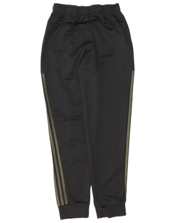 Adidas Mens Calças de treino Joggers Pequeno Poliéster Cáqui