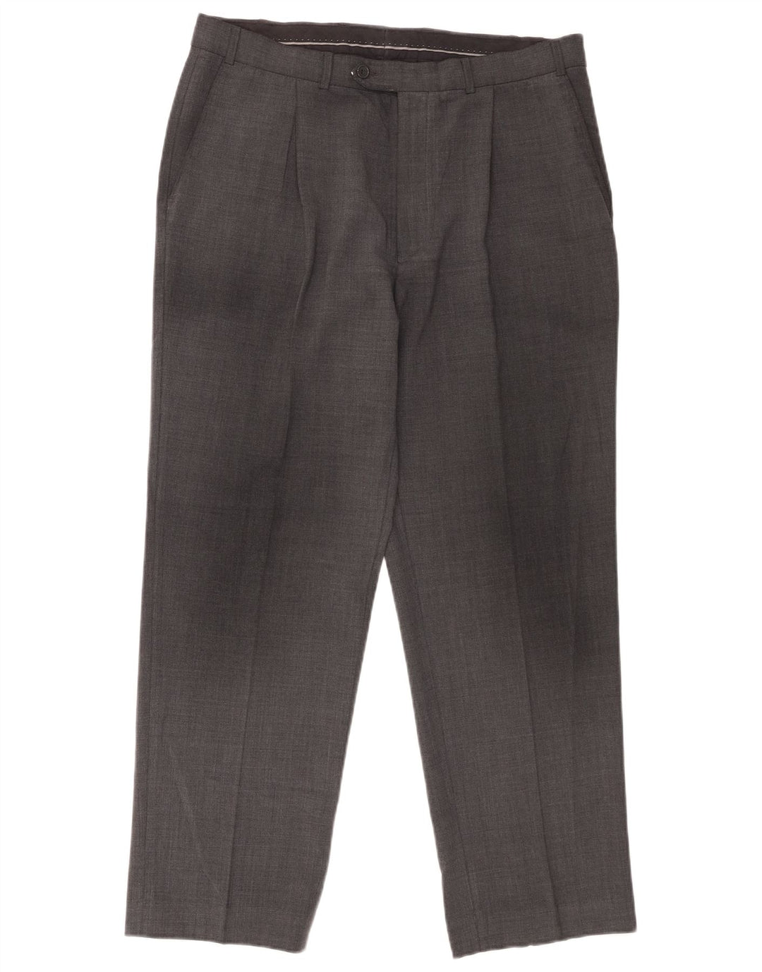 Calça masculina Marks & Spencer Pegged Suit W34 L28 cinza