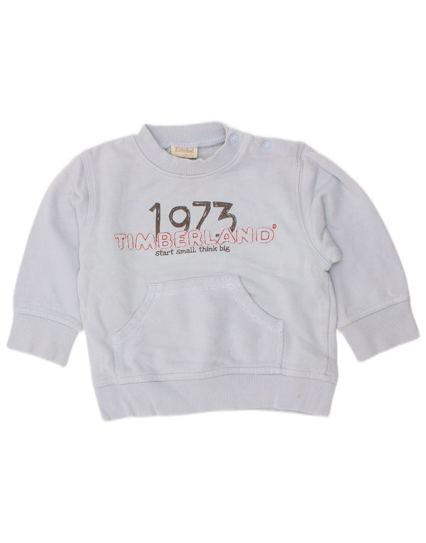 Suéter Timberland Baby Boys Graphic 9-12 Meses Azul Algodão