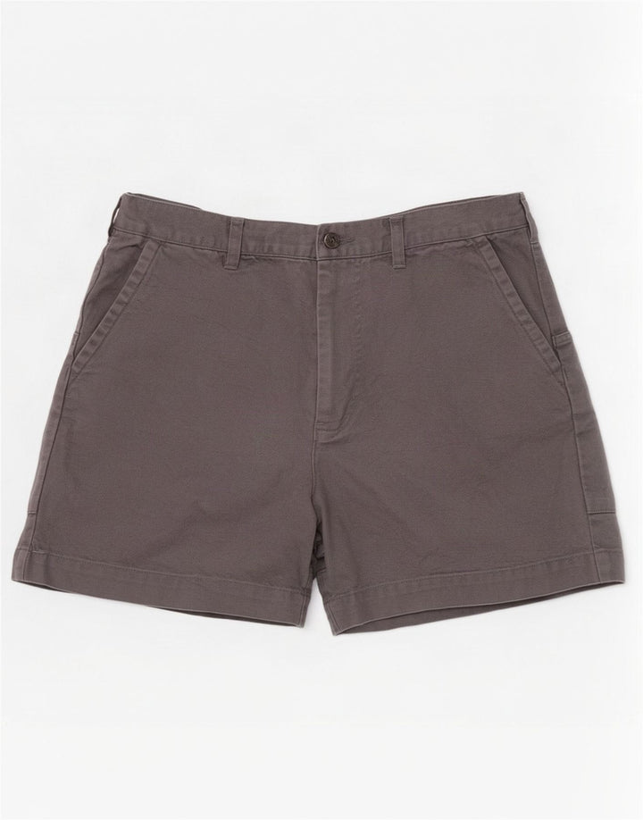 Shorts Chino Masculino Patagonia W34 Grande Algodão Cinza