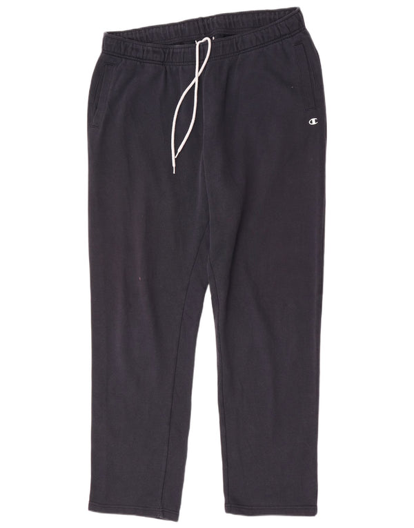 Calça de treino masculina Champion 3XL algodão azul marinho