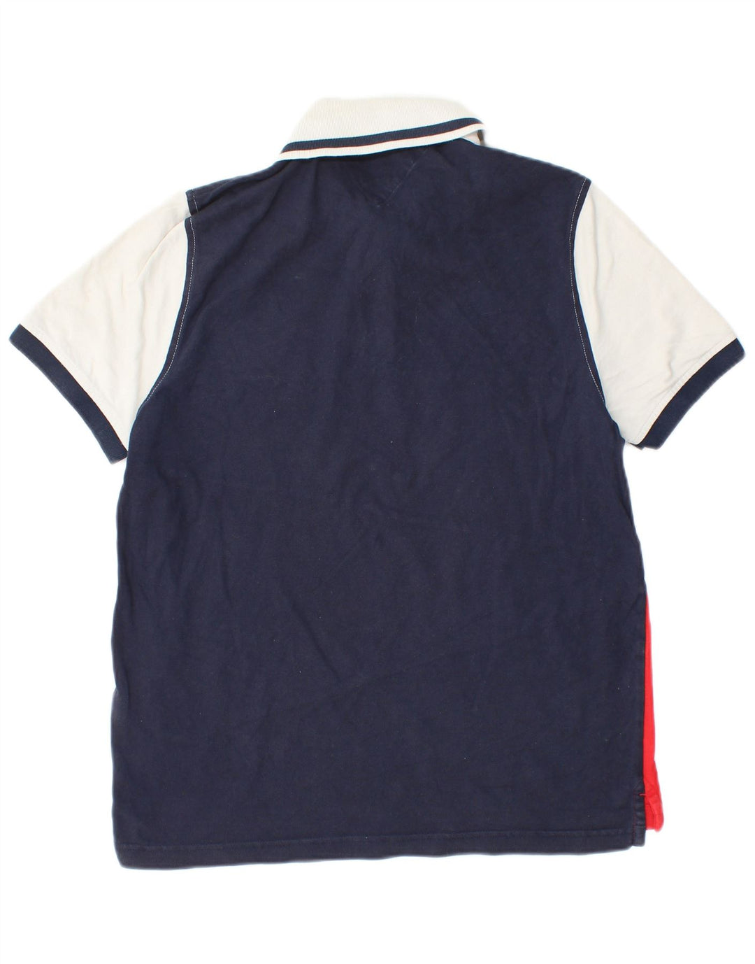Camisa polo masculina Tommy Hilfiger gráfica média listrada multicolorida
