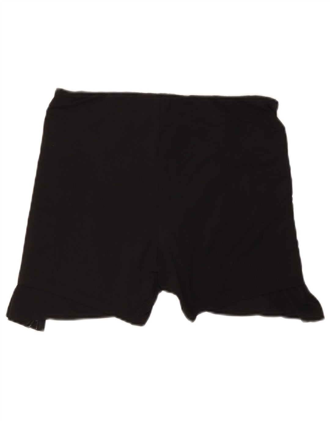 Shorts esportivos femininos vintage UK 14 médio preto