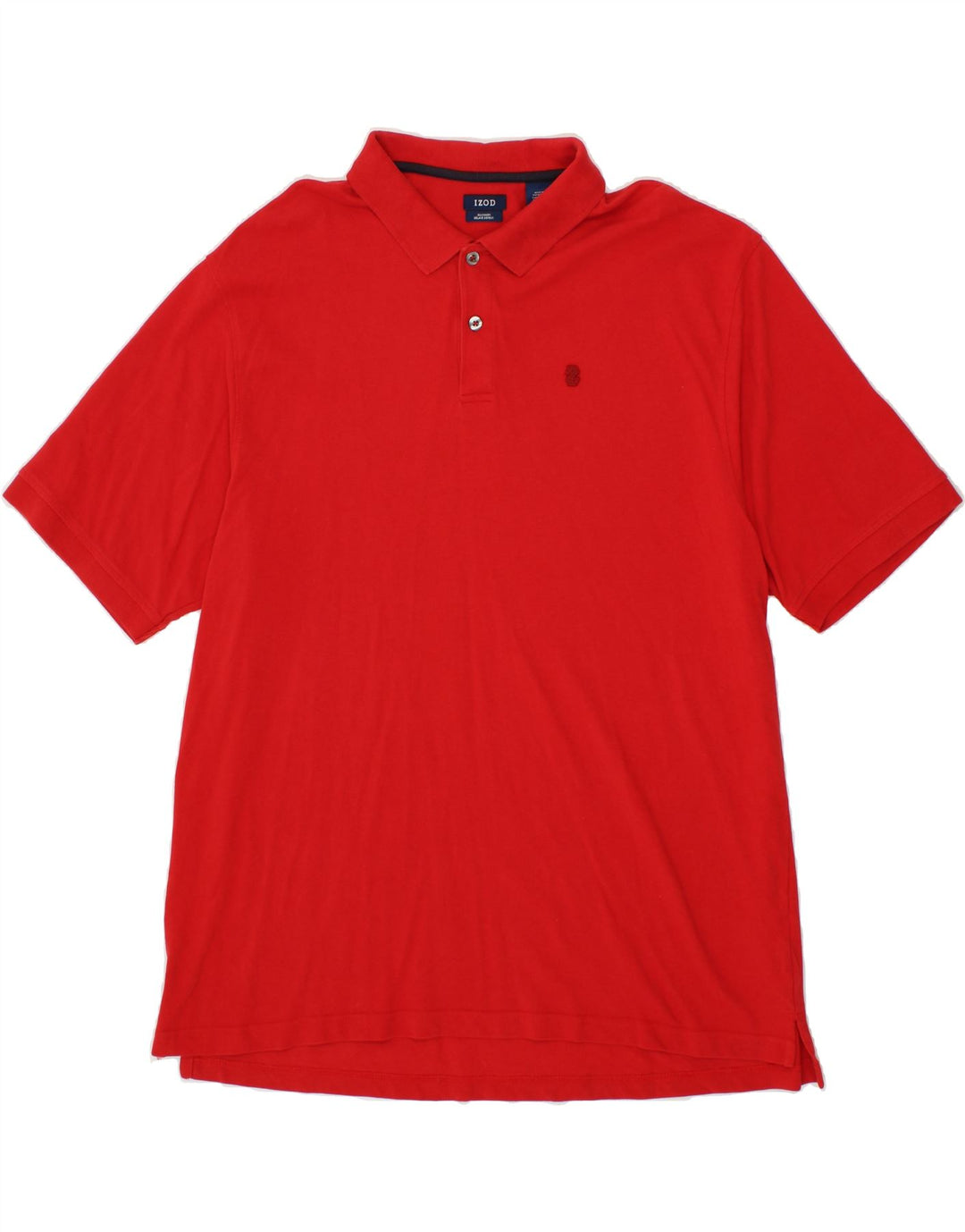IZOD Mens Polo Shirt 2XL Red Cotton Vintage Izod and Second-Hand Izod from Messina Hembry 