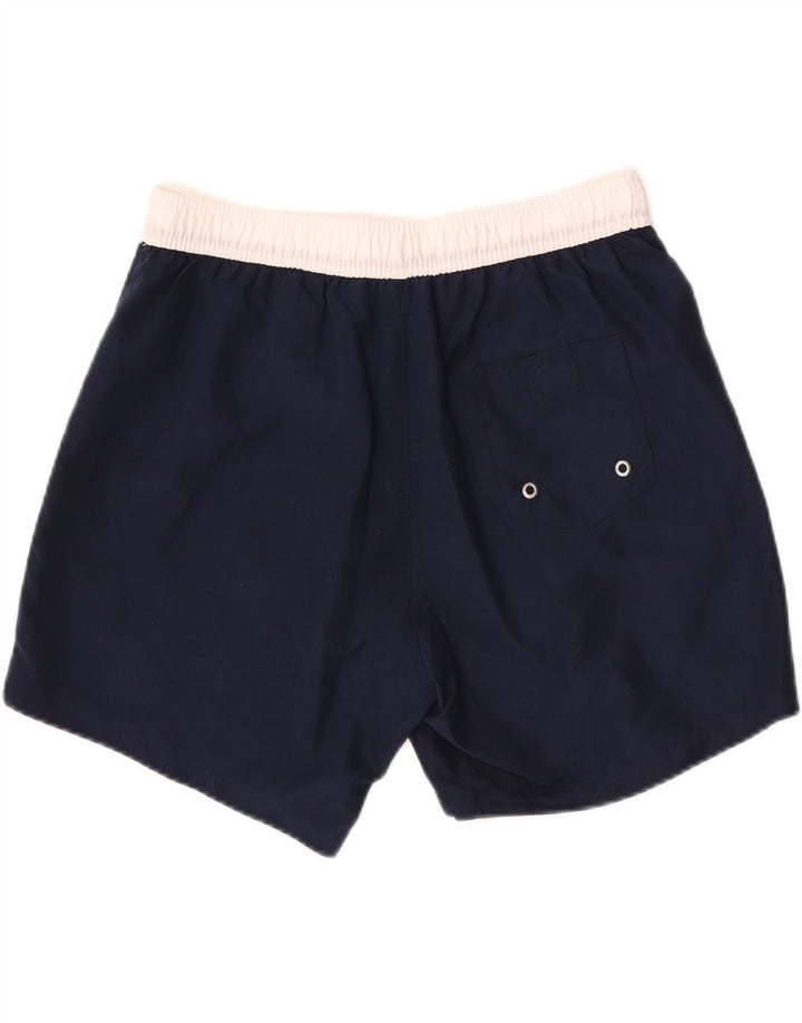 Shorts de banho masculino Fila Graphic grande poliéster azul marinho