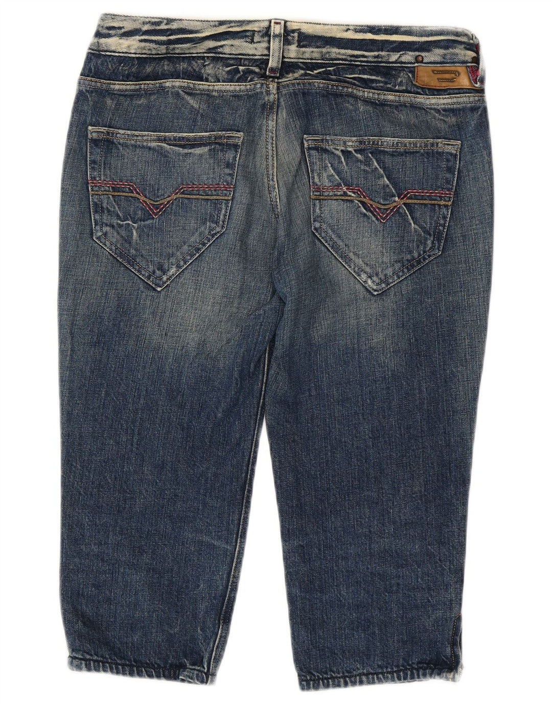 Bermuda jeans masculina DIESEL W29 algodão azul médio