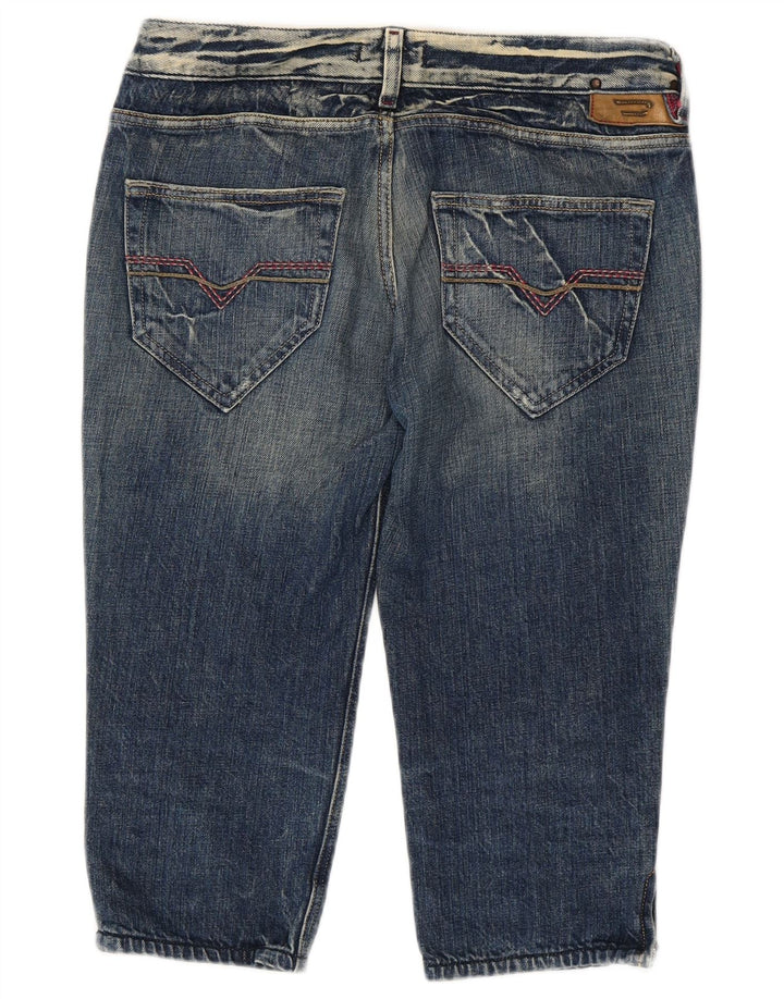 Bermuda jeans masculina DIESEL W29 algodão azul médio