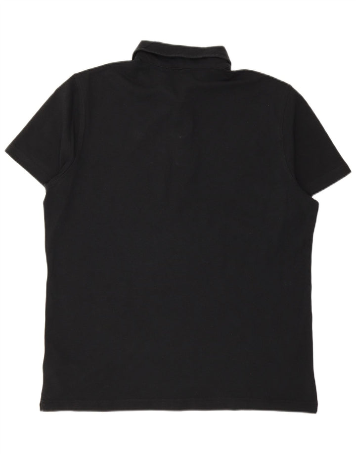 Camisa polo masculina K-WAY XL algodão preto