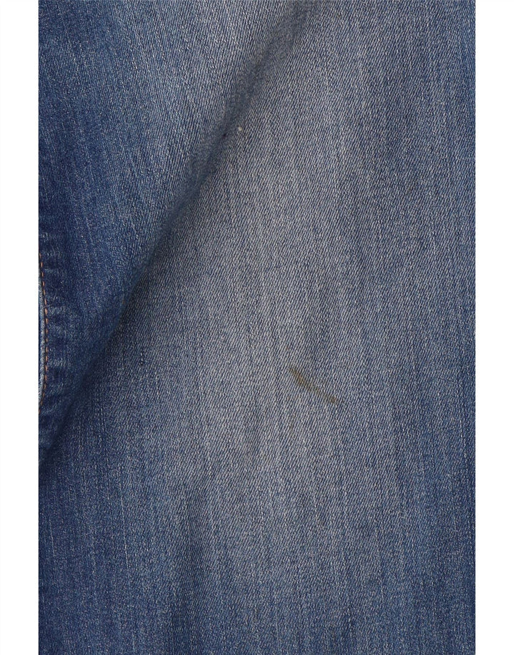 EDDIE BAUER Jeans feminino Curvy Bootcut EUA 8 médio W32 L30 algodão azul