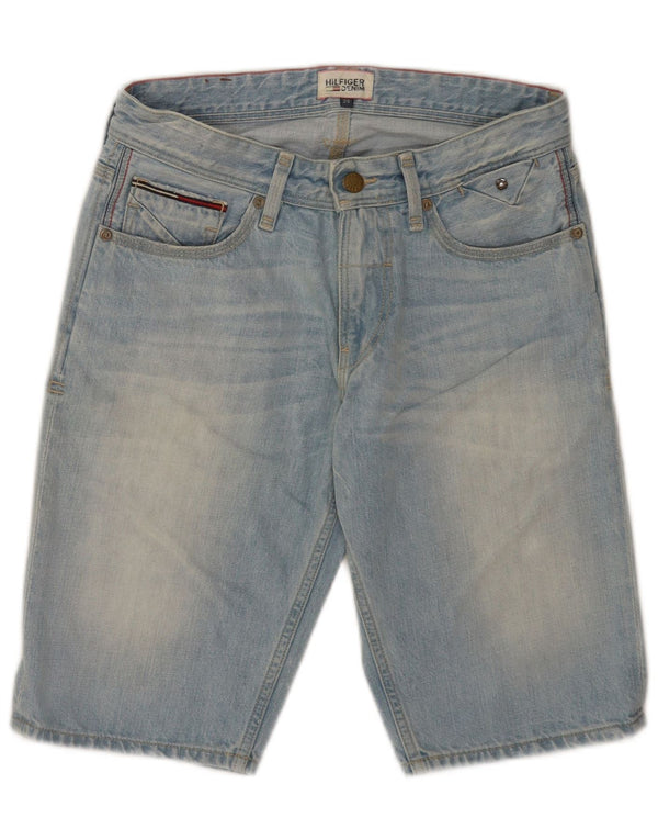 Shorts jeans masculino Tommy Hilfiger regular W29 algodão azul médio