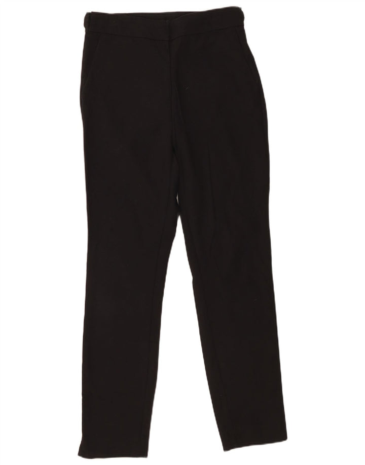 Zara Calça Chino Feminina Slim Pequena W26 L27 Preta