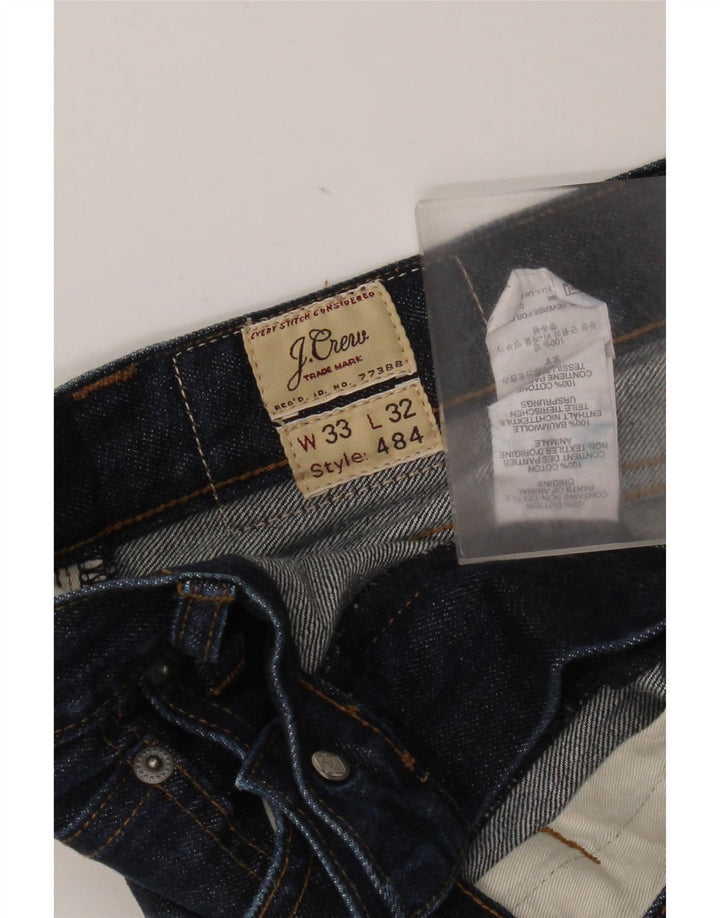 J. Crew Jeans Slim Masculino W33 L32 Azul Marinho Algodão