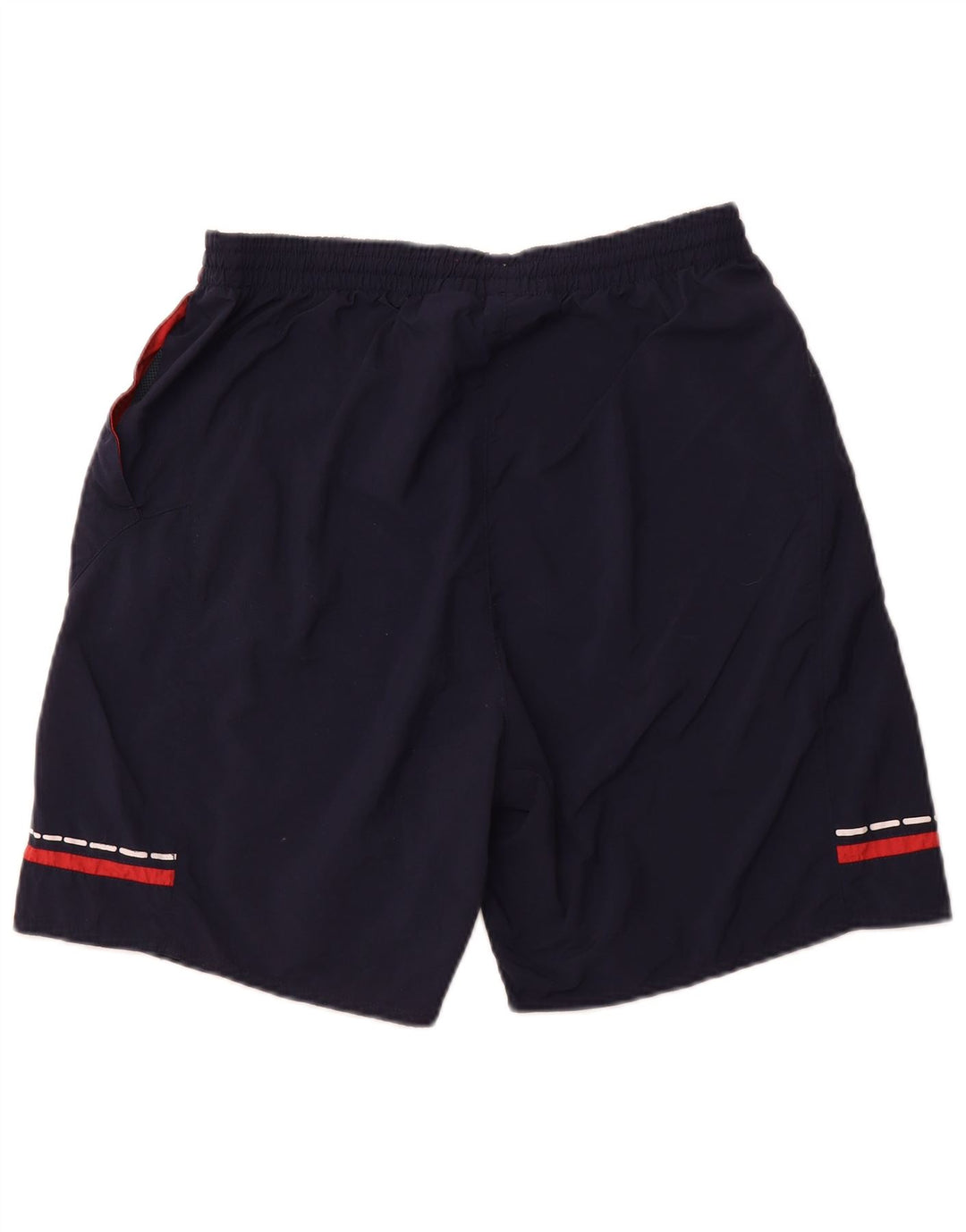 Shorts esportivos masculinos DIADORA grandes poliamida azul marinho