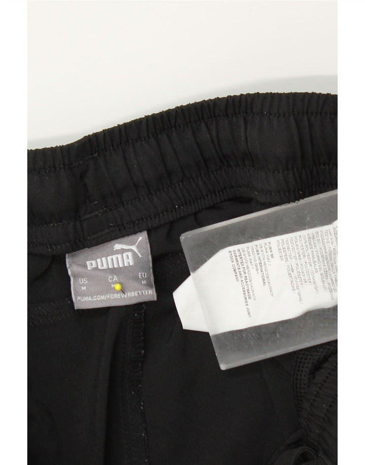 Calça de treino masculina Puma Joggers médio preto poliéster