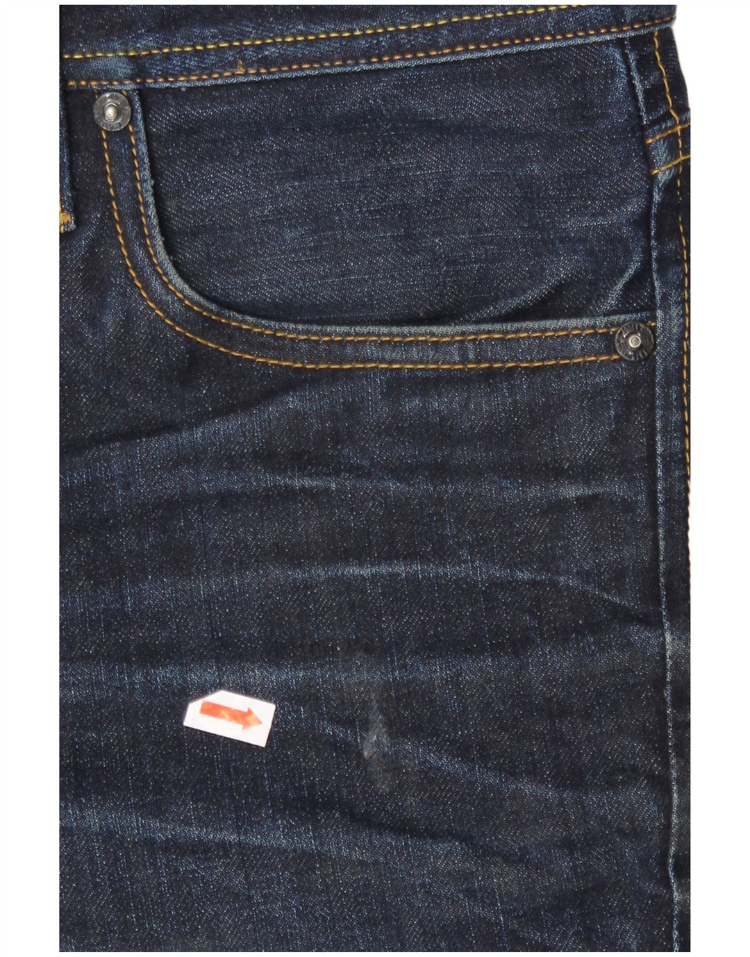 Jack & Jones Masculino Tim Slim Jeans W32 L32 Azul Marinho Algodão