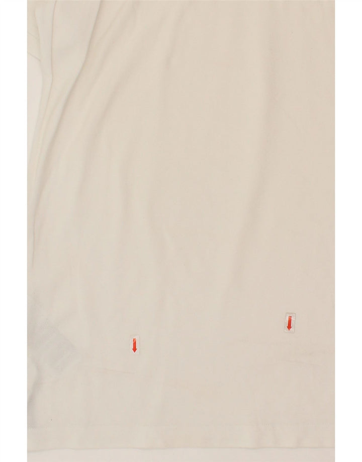 NIKE Mens Polo Shirt Small White Cotton Vintage Nike and Second-Hand Nike from Messina Hembry 