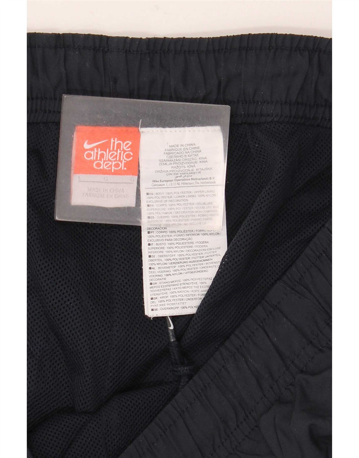 Calça de treino masculina Nike grande poliéster preto