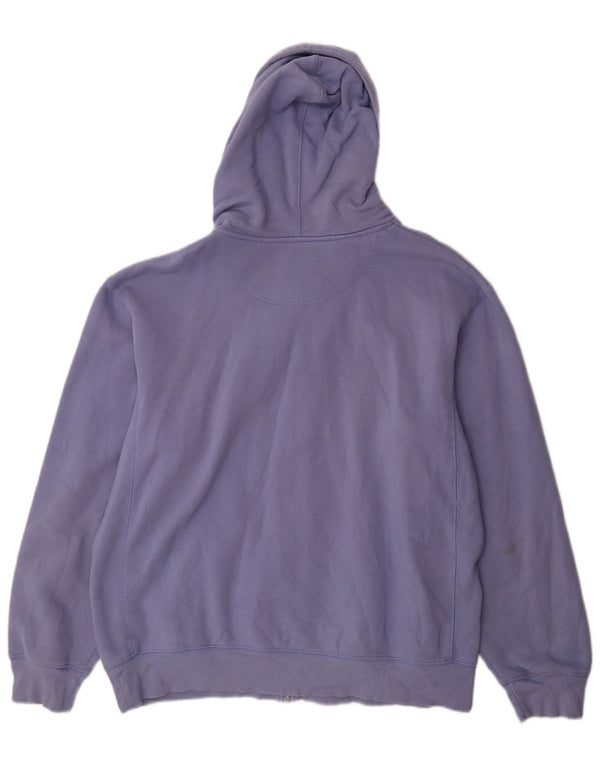 Suéter Nike Masculino Zip Hoodie UK 45/47 XL Roxo Algodão
