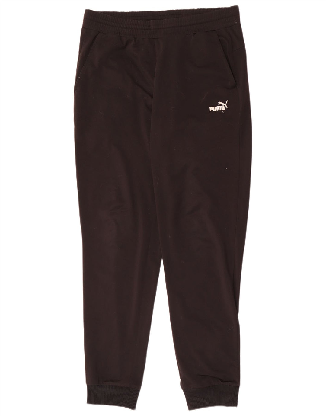 Calça de treino masculina Puma Joggers médio preto poliéster