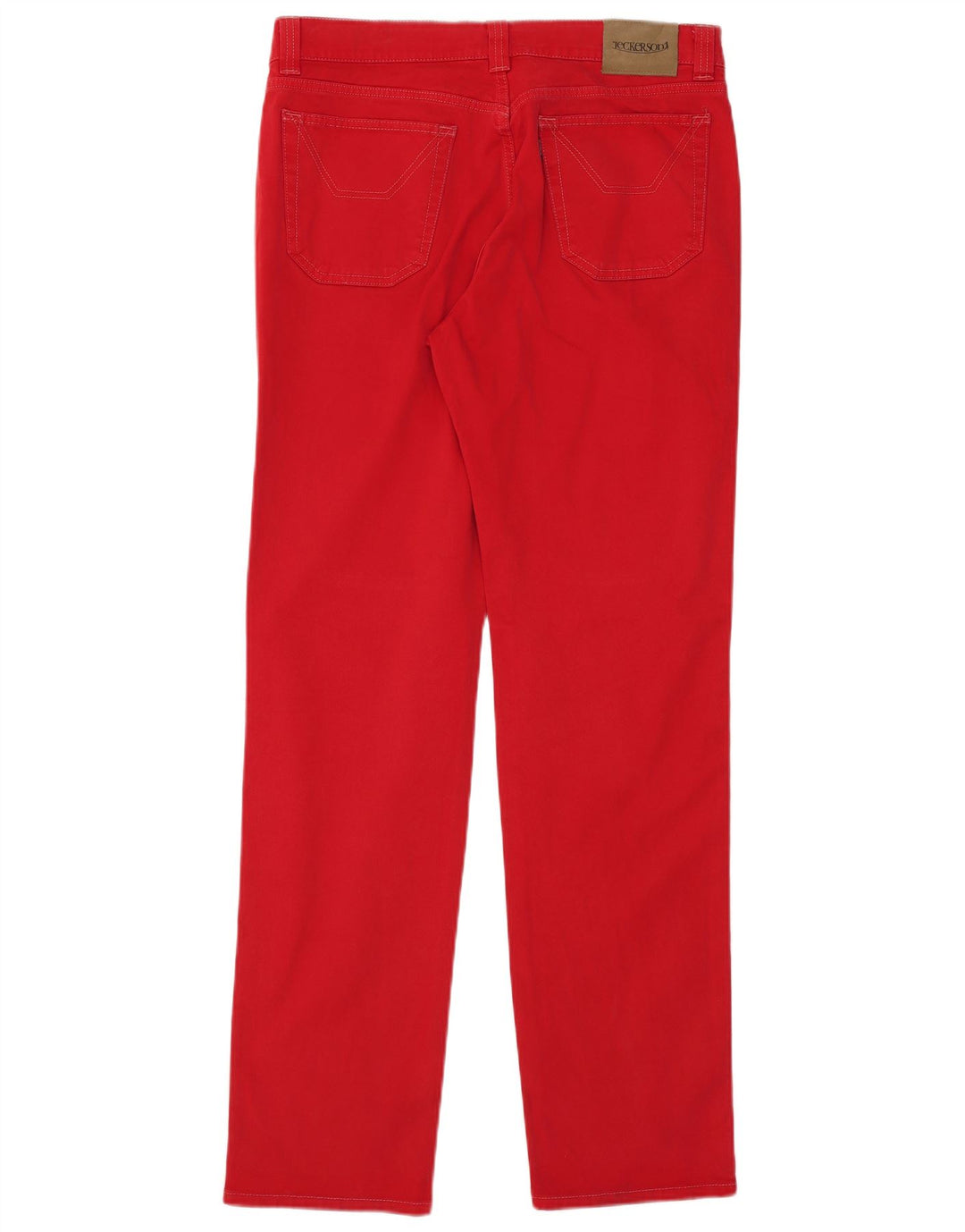 Jeans masculinos Jeckerson Slim W36 L34 algodão vermelho