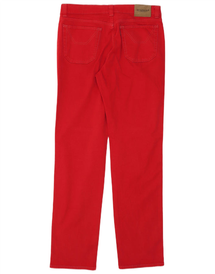 Jeans masculinos Jeckerson Slim W36 L34 algodão vermelho