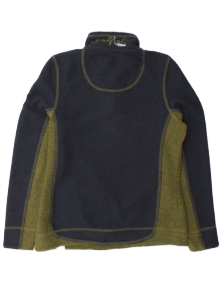 Moletom feminino Weird Fish Jumper UK 12 médio azul marinho colorblock