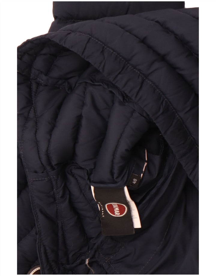 Jaqueta acolchoada feminina COLMAR IT 48 XL azul marinho