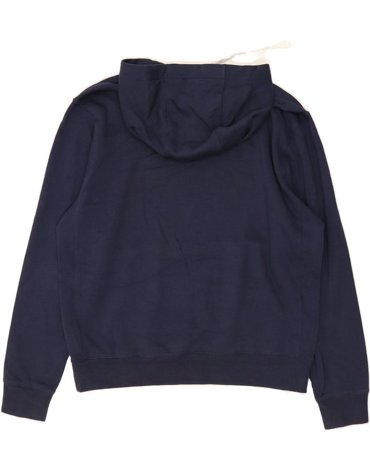 NIKE Mens Hoodie Jumper Large Navy Blue Cotton Vintage Nike and Second-Hand Nike from Messina Hembry 