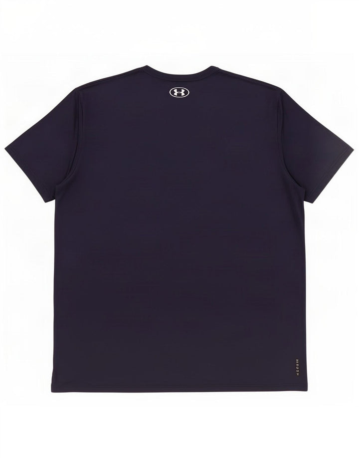 Camiseta masculina Under Armour Top 2XL poliéster azul marinho