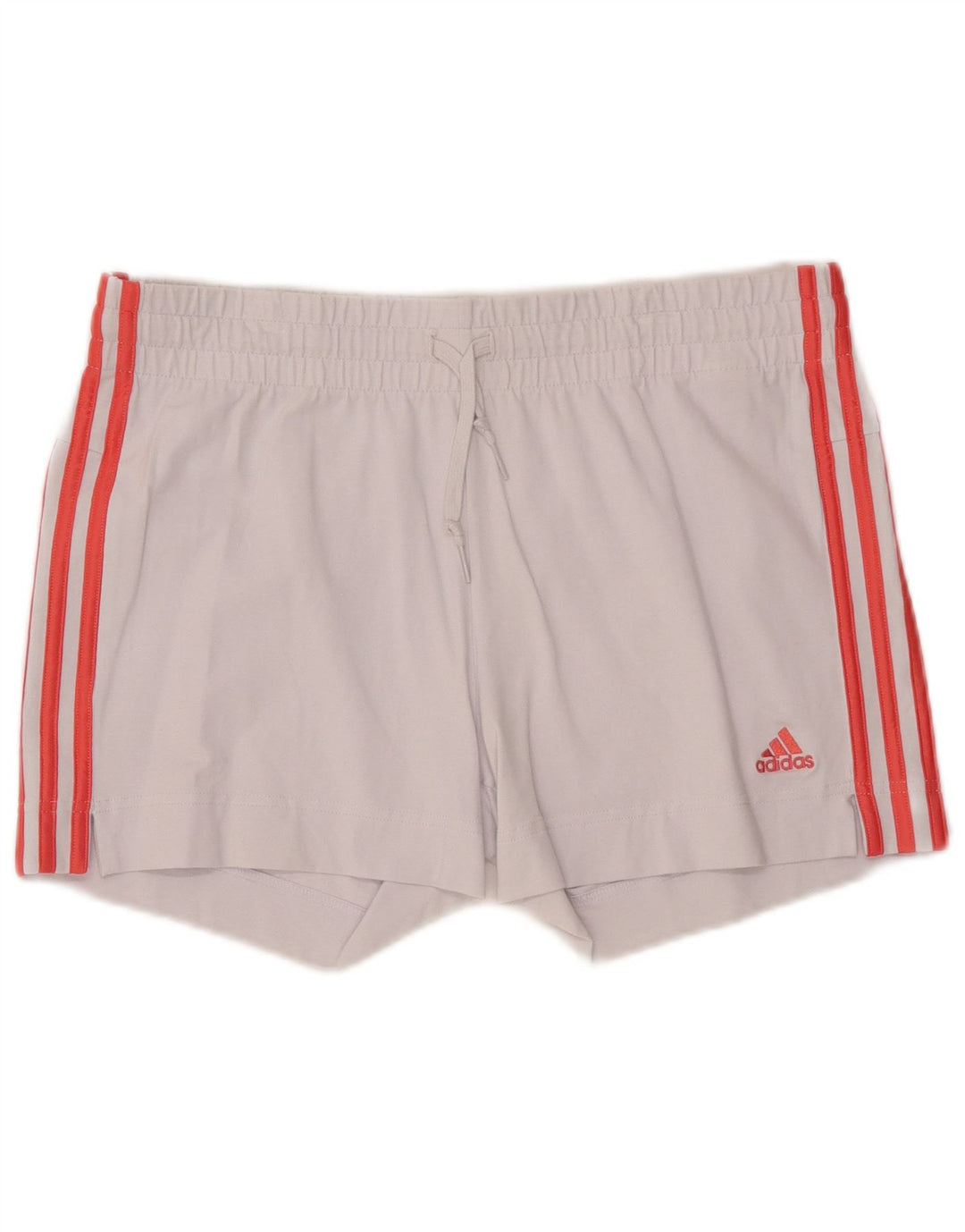 Shorts esportivos femininos ADIDAS UK 12/14 médio branco algodão