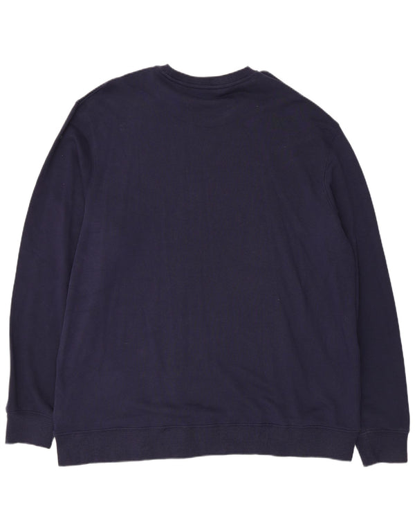 Wrangler moletom masculino jumper 2XL algodão azul marinho