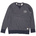 O'NEILL moletom masculino slim fit jumper médio azul marinho algodão