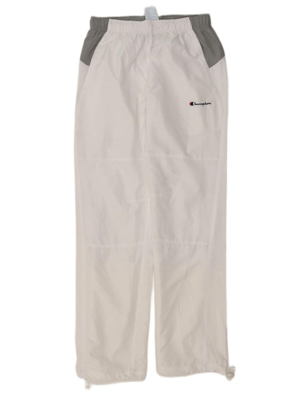 CHAMPION Mens Tracksuit Trousers Large White Polyester