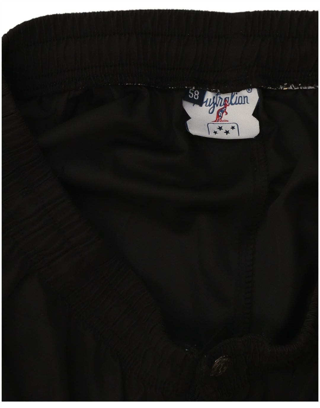 Shorts esportivos masculinos AUSTRALIAN L'ALPINA IT 58 2XL poliéster preto