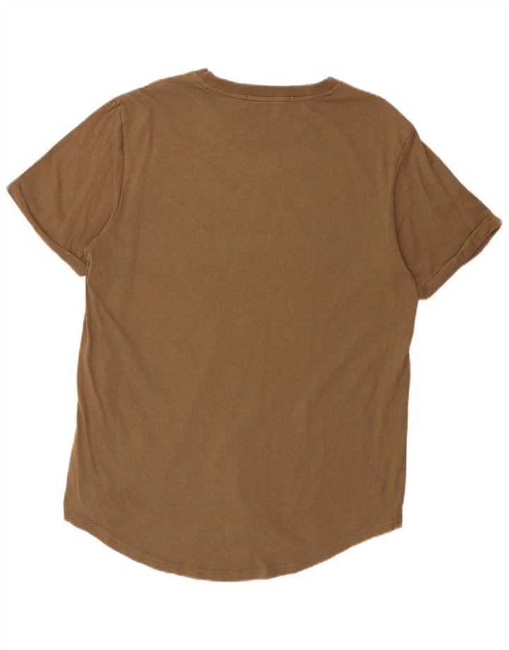 Camiseta masculina CALVIN KLEIN JEANS Top XL algodão marrom