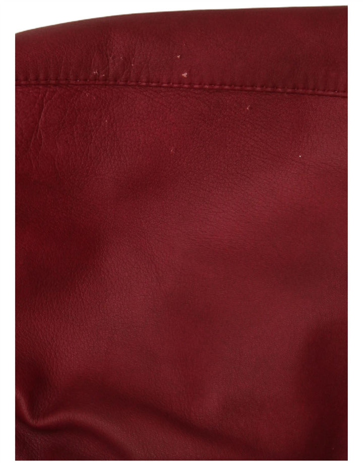 Jaqueta Parka com capuz grande feminina vintage EU 48 2XL marrom