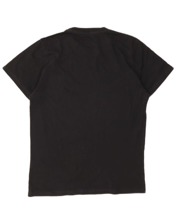 Diesel Camiseta Masculina Graphic Top Pequeno Preto