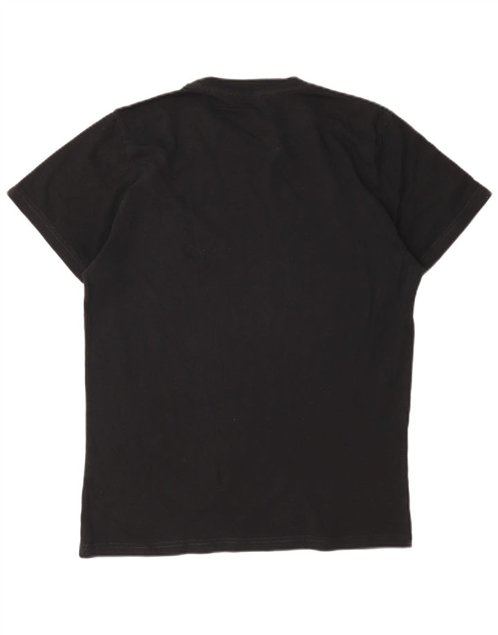 Diesel Camiseta Masculina Graphic Top Pequeno Preto