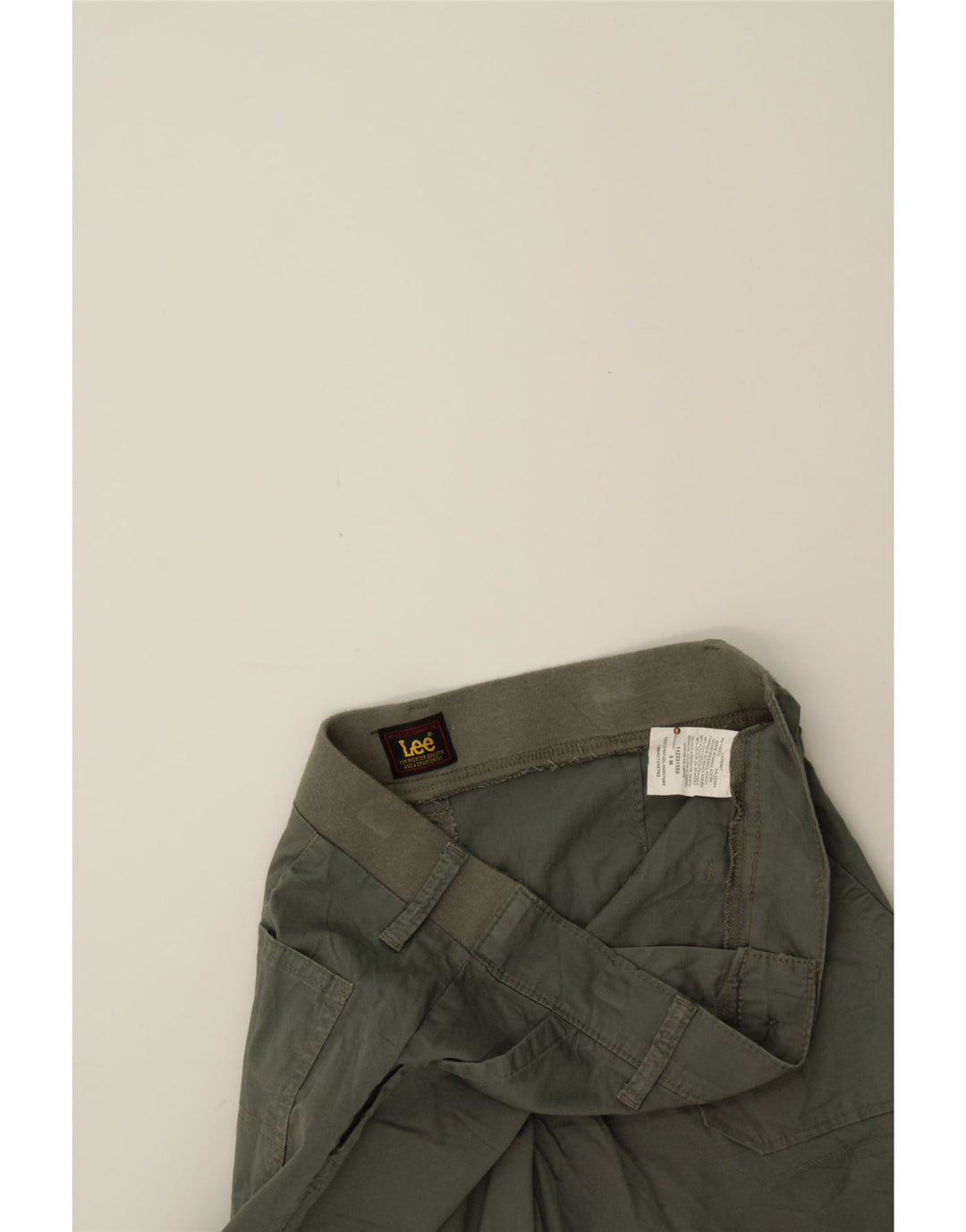 LEE Womens Casual Shorts US 8 Medium W30  Green Cotton Vintage Lee and Second-Hand Lee from Messina Hembry 