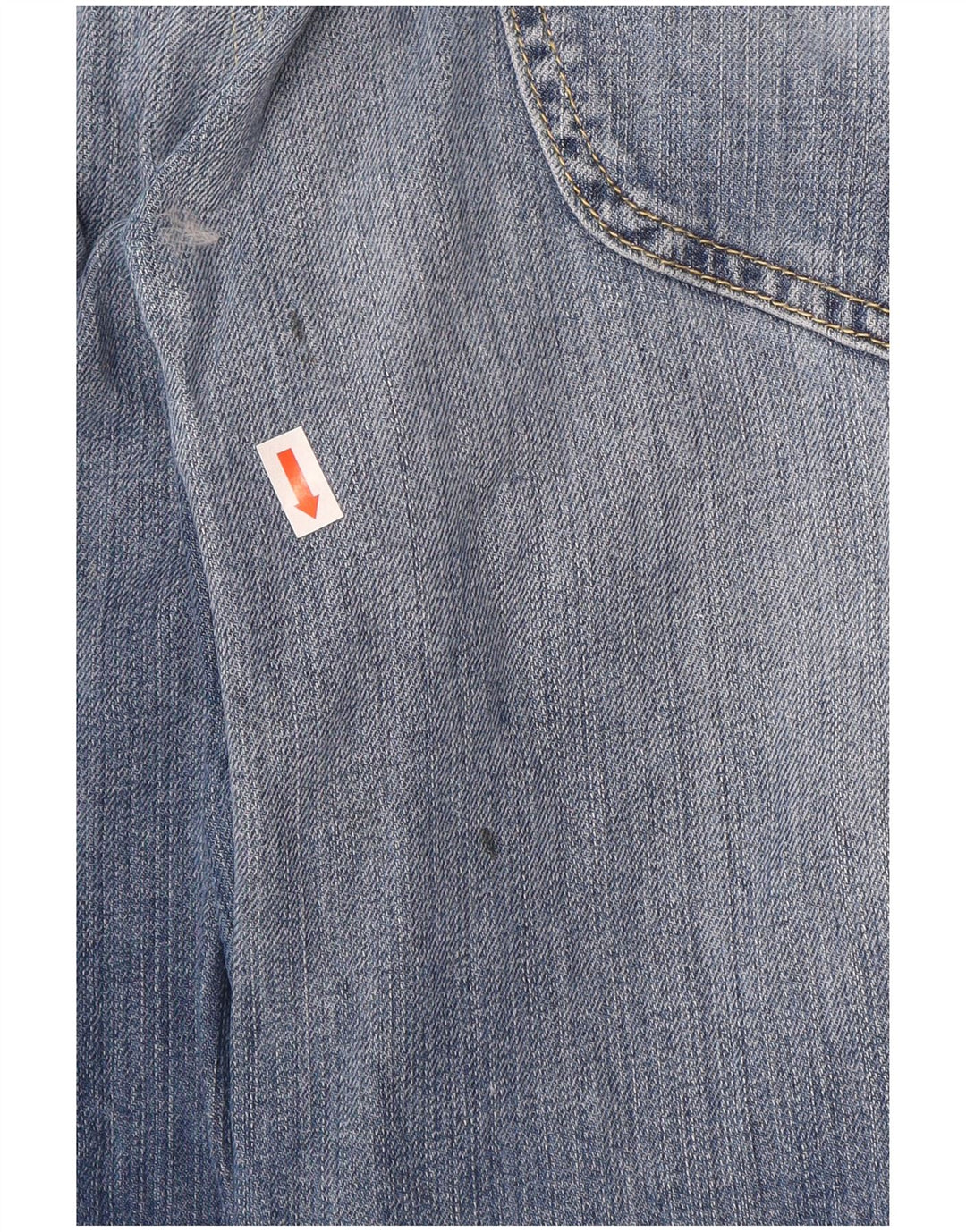 Lee Mens Brooklyn Straight Jeans W38 L29 Azul Algodão
