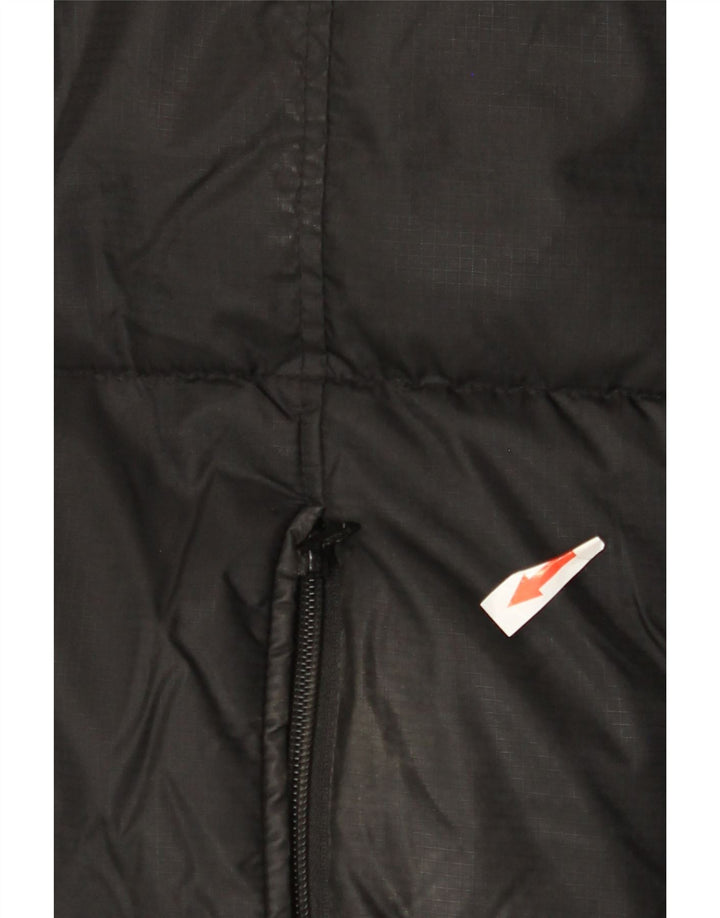 Jaqueta masculina acolchoada com capuz Brugi UK 40 grande poliamida preta