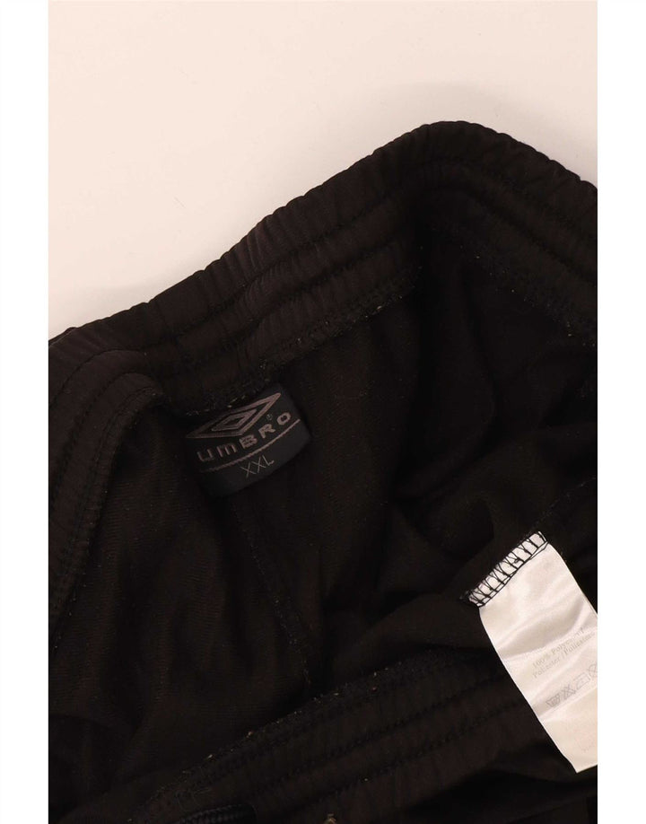 Calça de treino masculina Umbro Graphic 2XL poliéster preto